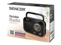 Miniatyrbilde 1 av 5: Sencor SRD 210 - Personlig radio - 1 watt - svart