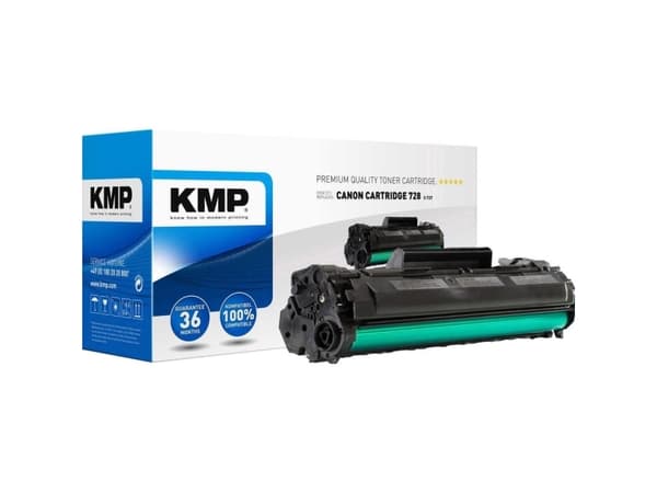 KMP C-T27 - Svart - kompatibel - tonerpatron (alternativ for: Canon 728) - for Canon ImageCLASS MF4750; i-SENSYS FAX-L150, L170, L410, MF4730, MF4750