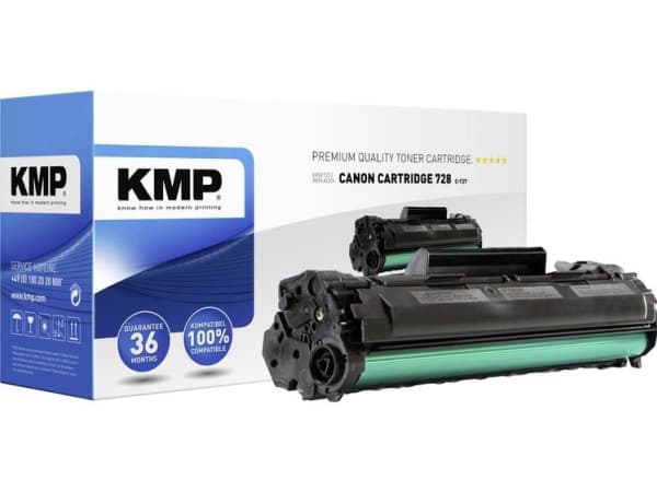 KMP C-T27 - Svart - kompatibel - tonerpatron (alternativ for: Canon 728) - for Canon ImageCLASS MF4750; i-SENSYS FAX-L150, L170, L410, MF4730, MF4750