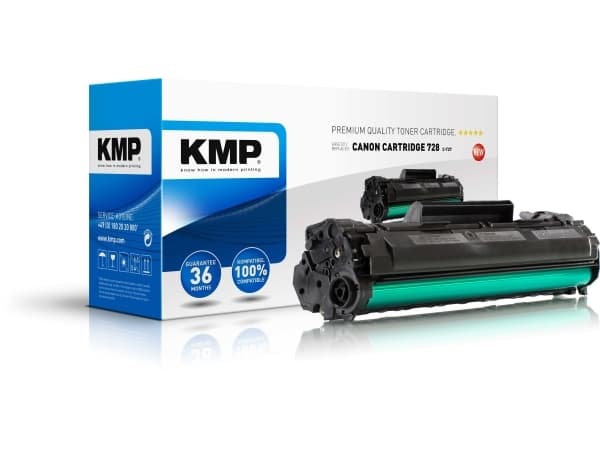 KMP C-T27 - Svart - kompatibel - tonerpatron (alternativ for: Canon 728) - for Canon ImageCLASS MF4750; i-SENSYS FAX-L150, L170, L410, MF4730, MF4750