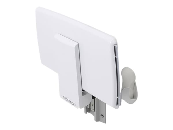 Ergotron Neo-Flex - Tastatur/mus-plattform - utskyvning - veggmonterbar - hvit