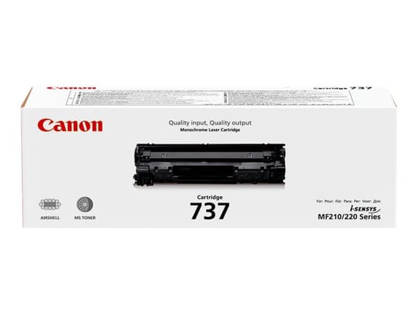 Canon 737 - Svart - original - tonerpatron - for i-SENSYS LBP151, MF211, MF216, MF217, MF229, MF231, MF232, MF237, MF244, MF247, MF249