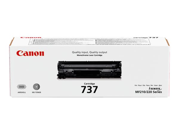 Canon 737 - Svart - original - tonerpatron - for i-SENSYS LBP151, MF211, MF216, MF217, MF229, MF231, MF232, MF237, MF244, MF247, MF249