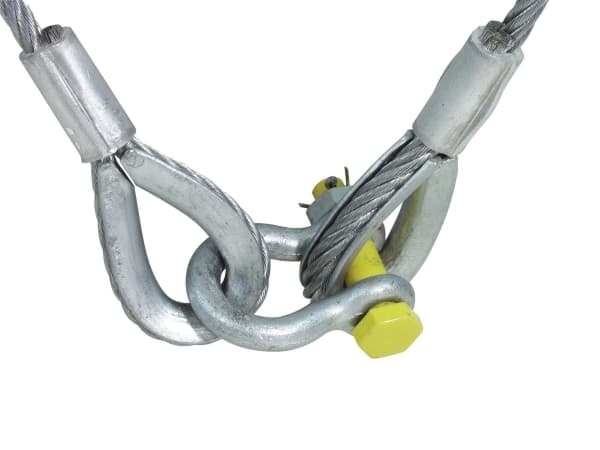 Eurolite 58010490, Rep, Zink-stål, 1050 kg, Sølv, 1 m, 1 cm