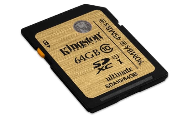 Kingston Ultimate - Flash-minneskort - 128 GB - UHS Class 1 / Class10 - 300x - SDXC