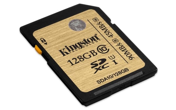 Kingston Ultimate - Flash-minneskort - 128 GB - UHS Class 1 / Class10 - 300x - SDXC