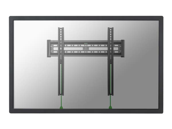 Neomounts NM-W340 - Konsol - fixerad - för LCD-display - svart - skärmstorlek: 32"-55" - väggmonterbar