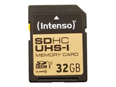 Intenso Premium - Flashminnekort - 32 GB - UHS Class 1 / Class10 - SDHC UHS-I