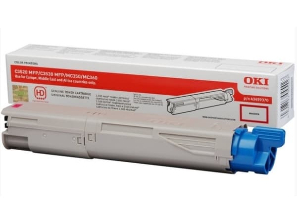 OKI - Magenta - original - tonerpatron - for OKI MC350, MC360; C3520 MFP, 3530 MFP, 3530n MFP