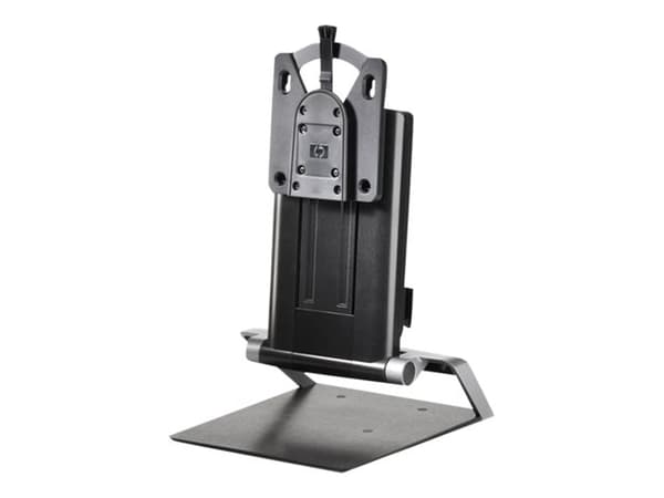 HP Integrated Work Center Stand Desktop Mini / Thin Clients - Skjerm/stasjonær-stativ - 17"-24" - for HP t430, t430 v2, t540, t628; Elite 600 G9, 800 Sort