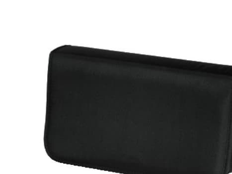 Hama CD Wallet Nylon 80, black, 80 levyt, Musta, Nailon