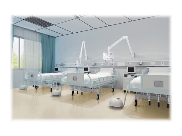 Neomounts FPMA-HAW200 - Brakett - full bevegelse - for LCD-skjerm - medisinsk - hvit - skjermstørrelse: 10"-27" - veggmonterbar