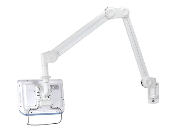 Neomounts FPMA-HAW200 - Brakett - full bevegelse - for LCD-skjerm - medisinsk - hvit - skjermstørrelse: 10"-27" - veggmonterbar
