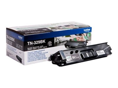 Brother TN329BK - Svart - original - tonerpatron - for Brother DCP-L8450CDW, HL-L8350CDW, HL-L8350CDWT, MFC-L8850CDW