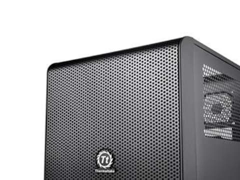 Thermaltake Core V1, Kuutio, PC, Musta, Mini-ITX, SPCC, HDD, Teho