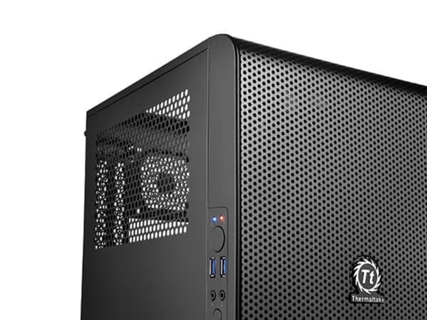 Thermaltake Core V1, Kuutio, PC, Musta, Mini-ITX, SPCC, HDD, Teho