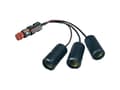 Pikkukuva 1 / 3: Procar Triple Coupling 3 X 5a Load Current Max.=15a