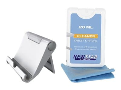 Neomounts NS-MKIT100 - Stativ - tipping - for mobiltelefon/nettbrett - hvit - skrivebord