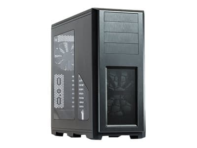 Phanteks Enthoo Pro - Tower - SSI EEB - sidepanel med vindu - ingen strømforsyning - svart - USB/lyd