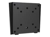 Schwaiger LWH1323 511 - Monteringssett (veggmontering) - for flatpanel - svart - skjermstørrelse: 13"-27" - monteringsgrensesnitt: inntil 100 x 100 m