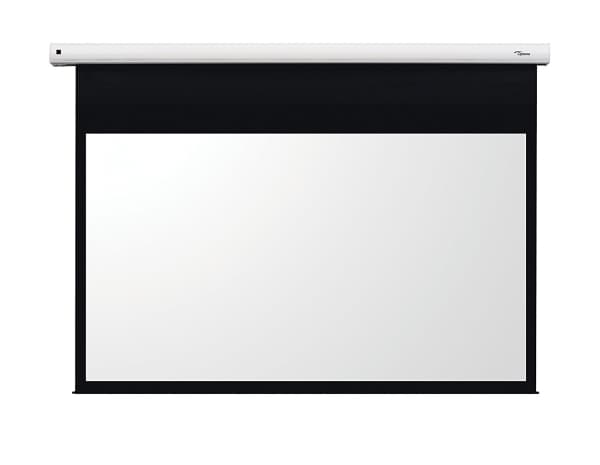 Optoma Panoview DE-9106EGA - Projeksjonsskjerm - veggmonterbar - motorisert - 106" (269 cm) - 16:9 - Matte White - for Optoma H117ST, H185X, H190X, H