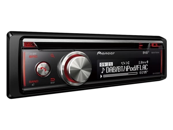 Pioneer DEH-X8700DAB, Musta, 1 DIN, 4.0 kanavaa, 50 W, CD, MOSFET