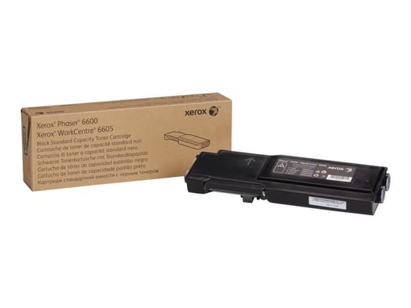 Xerox - Svart - original - tonerpatron - for Phaser 6600DN, 6600N, 6600V_DNM; WorkCentre 6505V_DNC, 6605DN, 6605N, 6605V_DNC