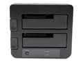 Miniatyrbilde 3 av 5: StarTech.com Dual-Bay USB 3.0 eSATA to SATA Hard Drive Docking Station, USB Hard Drive Dock, External 2.53.5 SATA IIIIII, SSDHDD Docking Station, Hot