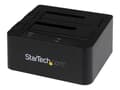 Miniatyrbilde 1 av 5: StarTech.com Dual-Bay USB 3.0 eSATA to SATA Hard Drive Docking Station, USB Hard Drive Dock, External 2.53.5 SATA IIIIII, SSDHDD Docking Station, Hot