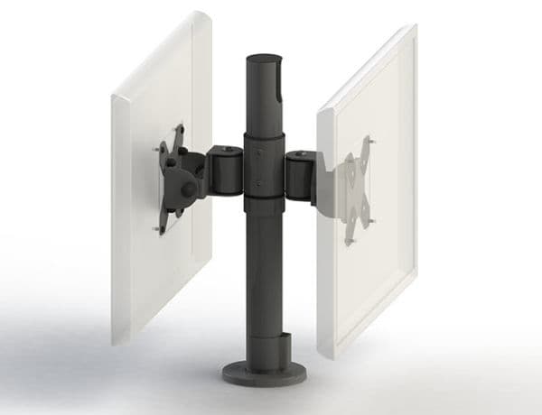 Ergonomic Solutions SpacePole POS SPV1103, Skruvar, 39,9 cm (15.7"), Höjdjustering, Svart