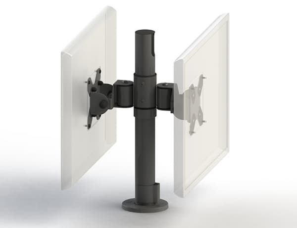 Ergonomic Solutions SpacePole POS SPV1103, Skruvar, 39,9 cm (15.7"), Höjdjustering, Svart