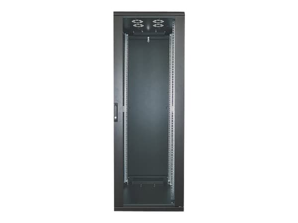 Intellinet Network Cabinet, Free Standing (Standard), 36U, Usable Depth 123 to 573mm/Width 503mm, Black, Flatpack, Max 1500kg, Server Rack, IP20 rate