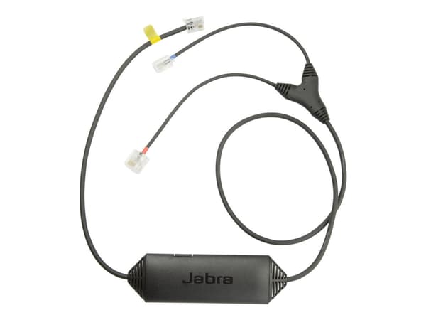 Jabra LINK - Hodesettadapter for trådløs hodemikrotelefon, VoIP-telefon - for Cisco Unified IP Phone 8941 Slimline, 8941 Standard, 8945 Slimline, 894