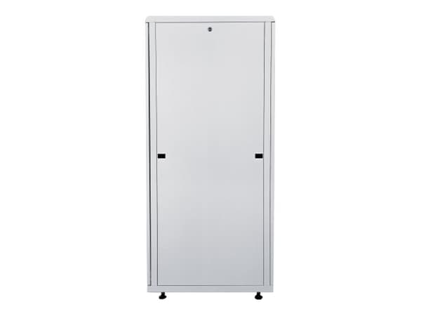 Intellinet Network Cabinet, Free Standing (Standard), 22U, Usable Depth 123 to 373mm/Width 503mm, Grey, Flatpack, Max 1500kg, Server Rack, IP20 rated