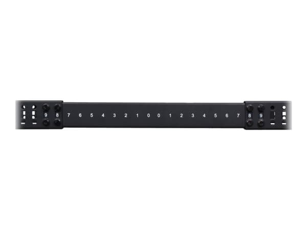 StarTech.com 25U-serverrack med öppen ram - 4 stolpar justerbart djup (59 cm till 104 cm) rack för nätverksutrustning med hjul/nivåfötter/kabelhanter