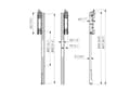 Miniatyrbilde 4 av 5: Vogel's Professional Connect-it PFS 3508 - Monteringssæt (2 interface-strips) - for flatt panel - sortering