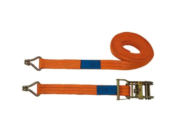 Petex 43192835 Todelt spænderem Trækkraft LC surring (individuelt / direkte)=1000 daN (L x B) 6 m x 35 mm Skralde EN 12195