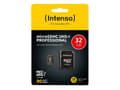 Miniatyrbild 2 av 5: Intenso - Flash-minneskort (adapter, microSDHC till SD inkluderad) - 32 GB - UHS Class 1 / Class10 - microSDHC UHS-I