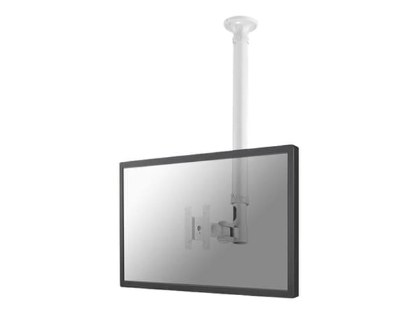 Neomounts FPMA-C100 - Brakett - full bevegelse - for LCD-skjerm - hvit - skjermstørrelse: 10"-30" - takmonterbar Hvit