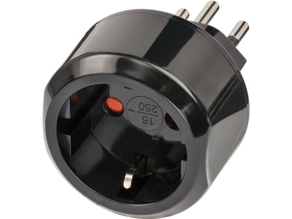 brennenstuhl - Strømkoblingsadapter - CEE 7/4 (hunn) til SEV 1011 (hann) - 250 V - 10 A - Liechtenstein, Sveits