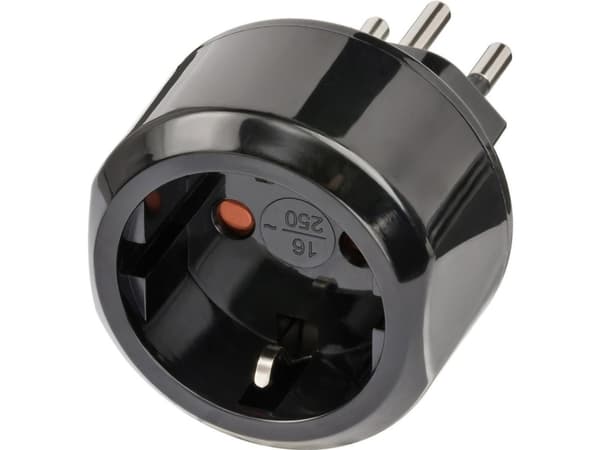 brennenstuhl - Strømkoblingsadapter - CEE 7/4 (hunn) til SEV 1011 (hann) - 250 V - 10 A - Liechtenstein, Sveits