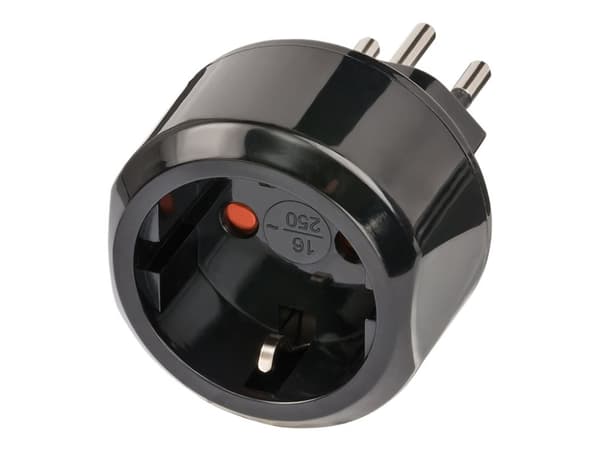 brennenstuhl - Strømkoblingsadapter - CEE 7/4 (hunn) til SEV 1011 (hann) - 250 V - 10 A - Liechtenstein, Sveits