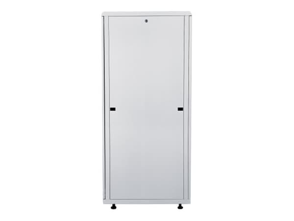 Intellinet Network Cabinet, Free Standing (Standard), 26U, Usable Depth 123 to 373mm/Width 503mm, Grey, Flatpack, Max 1500kg, Server Rack, IP20 rated