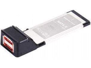 Gembird PCMCIAX-ESATA22, ExpressCard, eSATA, Kannettava tietokone, 116 mm, 34 mm, 22 mm