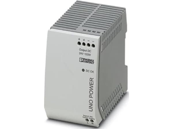 Phoenix UNO-PS/1AC/24DC/100W, 100 W, 85 - 264 V, 50/60 Hz, 2,1 A, 89%, 738000 t