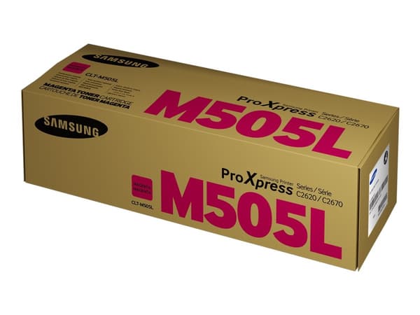 Samsung CLT-M505L - Lång livslängd - magenta - original - tonerkassett - för ProXpress C2620DW, C2670FW, C2680FX