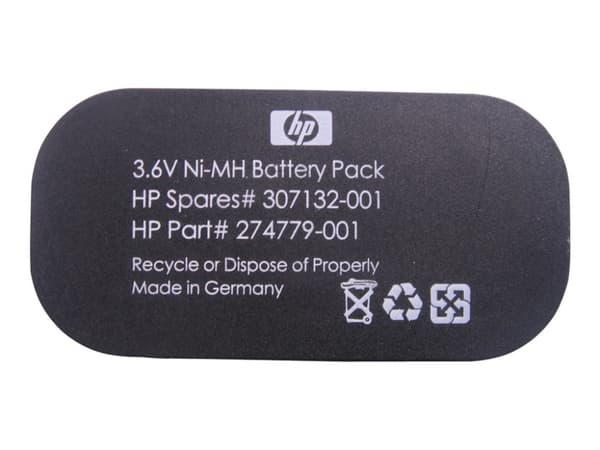 HPE - Reservbatteri för minnet - 1 x batteri - nickelmetallhydrid - 500 mAh - för Smart Array 6402/128, 6404/256