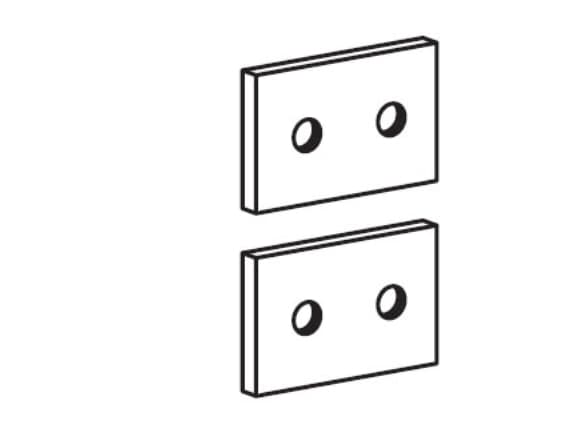 Ergotron Track Mount Bracket Kit for CPU Holders, 500 g, 500 g