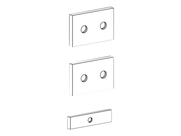 Ergotron Track Mount Bracket Kit for CPU Holders, 500 g, 500 g
