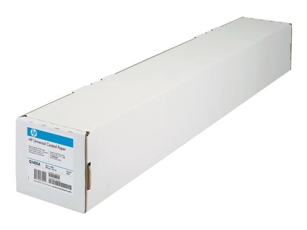 HP Universal - Bestruket - 4,9 mil - Rulle (91,4 cm x 45,7 m) - 95 g/m² - 1 rulle (rullar) papper - för DesignJet 45XX, 5100, L26500, T1100, T1120, T